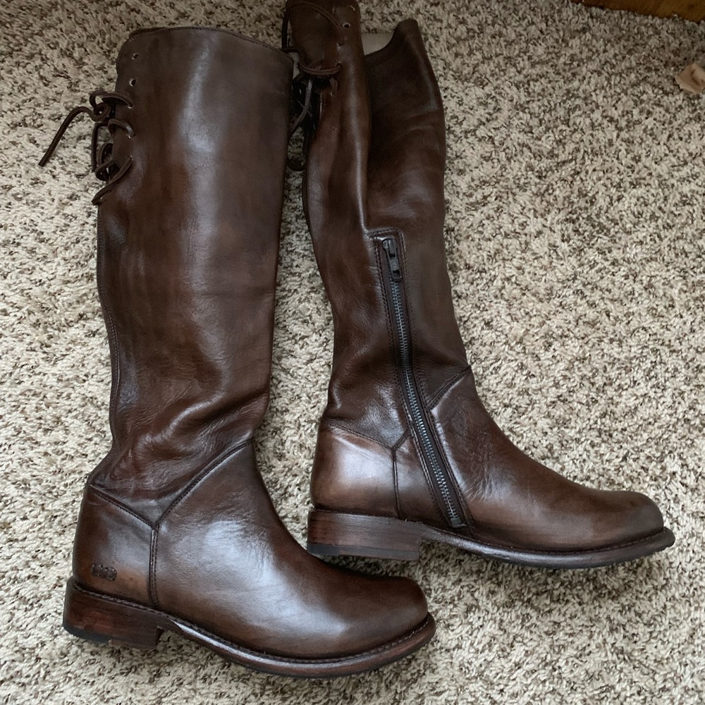 Bed Stu tie up boots